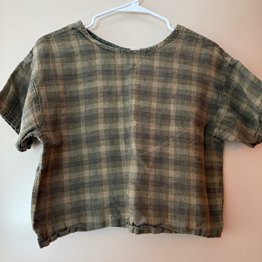 Phaedra Linen Asteria Tee, size medium